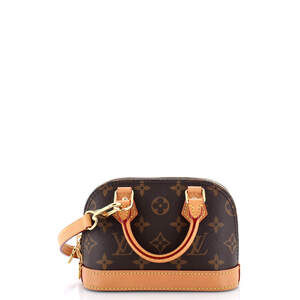 Louis Vuitton Alma Handbag Canvas Nano #220220L24B
